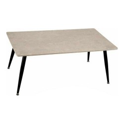 Elegant Coffee Table | Black and White | Contemporary Design | Metal and Stone
