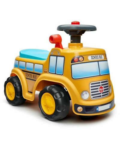 Bicicletta Bambino Falk School Bus Gialla - Con Portapacchi e Ruote Libere

