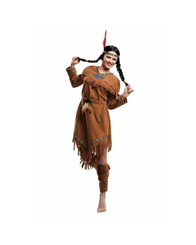 My Other Me Costume Indiano Americano Adulti - 4 Pezzi, Completo Autentico
