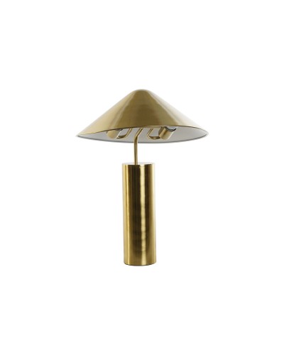Bureaulamp DKD Home Decor Gouden Metaal 50 W 220 V 39 x 39 x 45 cm