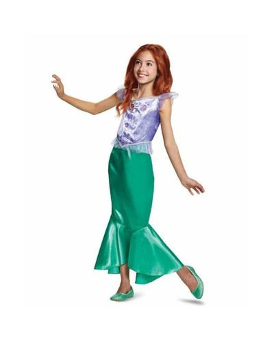 Disney Ariel Costume for Girls Purple - Little Mermaid Princess Size [SIZE]
