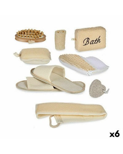 Badkit Korg Brun (6 antal)