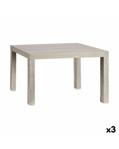 Sidobord Grå Trä 50 x 45 x 79 cm (3 antal)