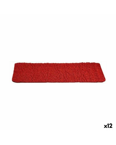Kynnysmatto Punainen PVC 70 x 40 cm (12 osaa)