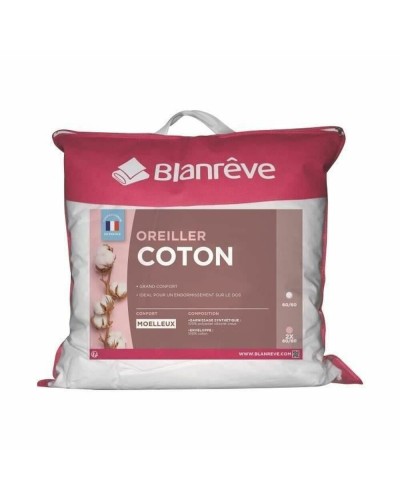 Coussin Blanc Blanreve (60x60 cm) pour Confort et Style
