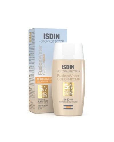 Crème Solaire Avec Couleur Isdin Fotoprotector Clair Spf 50 50 ml