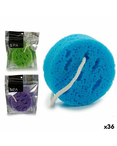 Lichaamsspons Rond Spons 18 x 4 x 20 cm (36 Stuks)