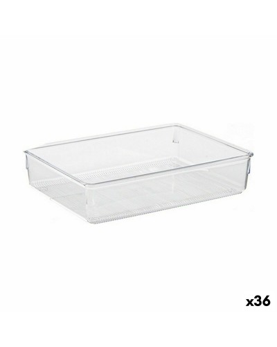 Contenitori Cassetti Multiuso Trasparente 24cm - Set 36 Organizer Plastica
