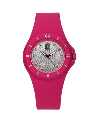 Horloge Dames Light Time SILICON STRASS (Ø 36 mm)