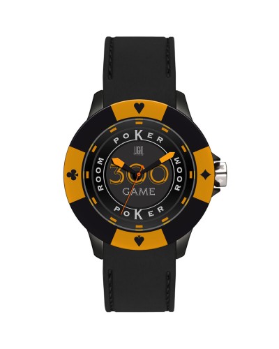 Light Time Unisex Uhr POKER Ø41mm - Casual & Leichter Stil
