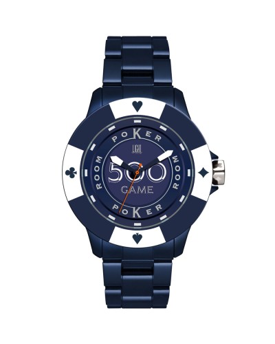 Light Time Montre Unisexe POKER Ø41mm - Style et Design
