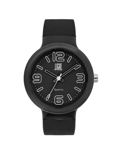 Horloge Uniseks Light Time EUROPE Zwart (Ø 40 mm)