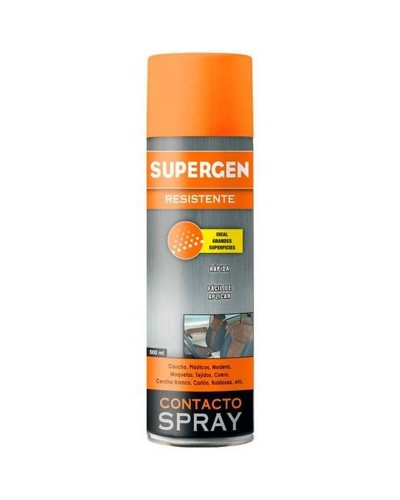 Adhesivo de Contacto SUPERGEN 62610 Spray Potente, 500 ml
