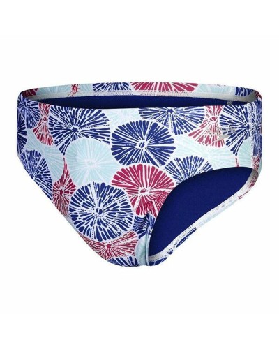 Speedo Costume Uomo Allover Brief Azzurro - Slip da Bagno Performance
