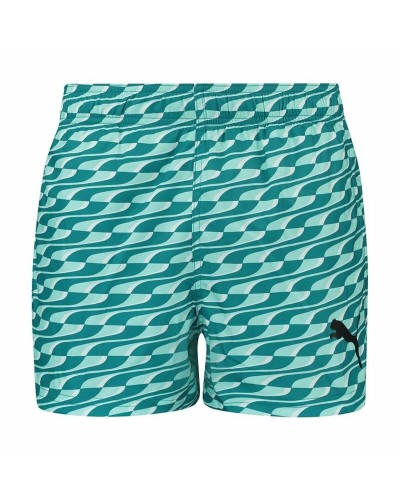 Baddräkt Herr Puma Swim Formstrip Aquamarine