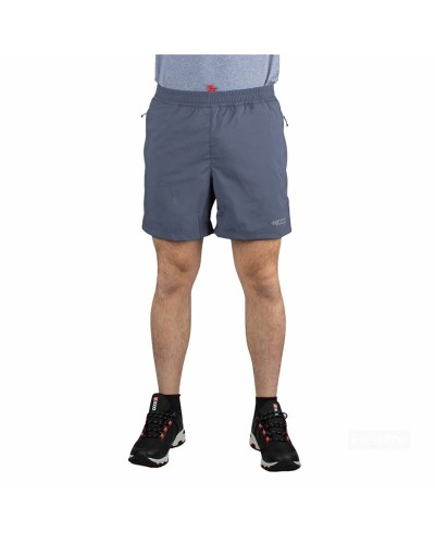 Herren Badehose +8000 Kenia Grau - Sportliche Badeshorts Schnelltrocknend
