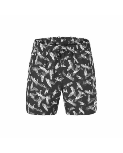 Picture Piau 15'' Maillot de Bain Homme Noir - Shorts de Surf & Piscine

