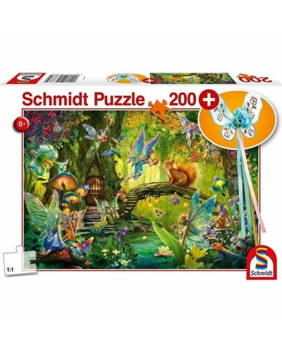 Schmidt Spiele Puzzle Fairies Forest 200 Pezzi - Puzzle Bambini
