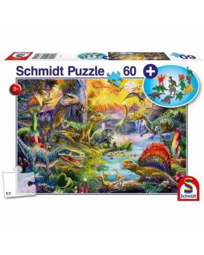 Puzzel Schmidt Spiele Dinosaurs Figuren 60 Onderdelen