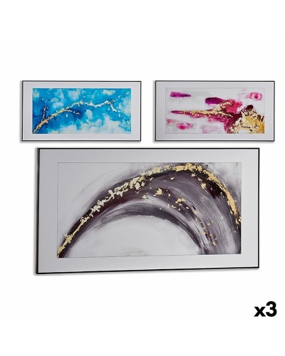 Canvas Abstract 61,5 x 3 x 121 cm (3 Stuks)