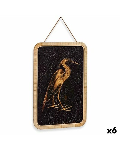 Canvas Painting Heron 2 x 60x40 cm - Pack of 6
