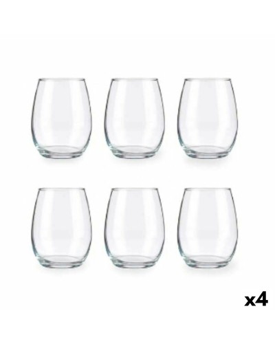 Glasset Amber Transparent Glas 350 ml (4 antal)