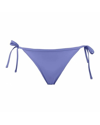Puma Slip Swim Damen Violett mit Seitenbändern - Badeanzug
