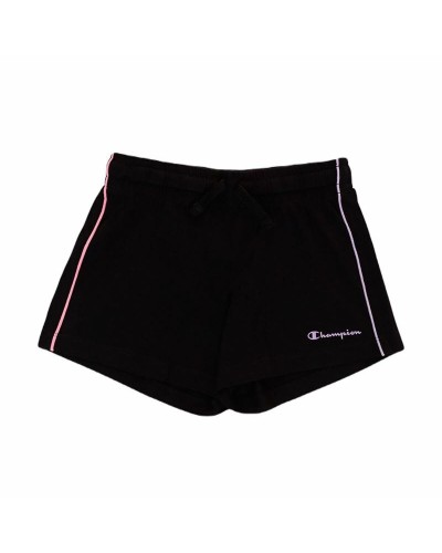 Champion Shorts Black Kid - Cotton Sport Shorts
