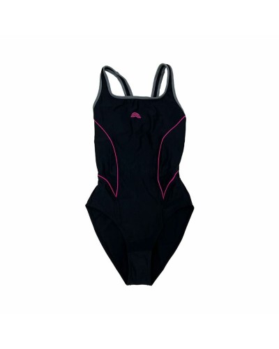Aquarapid Traje de Baño Entero Mujer Negro - Traje de Baño Deportivo Performance
