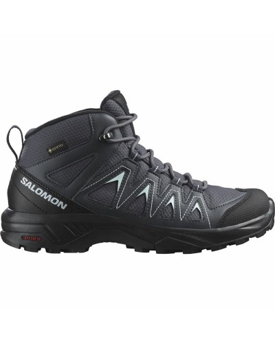 Salomon X Braze Mid GTX Donna Nero - Stivali Montagna Impermeabili
