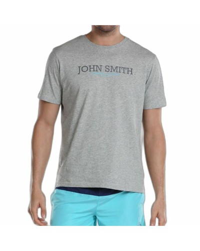 John Smith T-shirt Homme Efebo Gris : Manches Courtes Sportive
