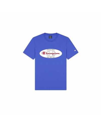 Miesten T-paita Champion Crewneck Sininen