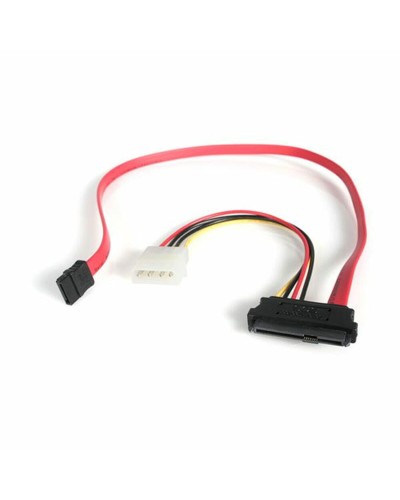 StarTech SAS729PW18 SAS to SATA Cable - 18 inches, 6 Gbps, with Latching Connectors (7 pin to SFF-8482)
