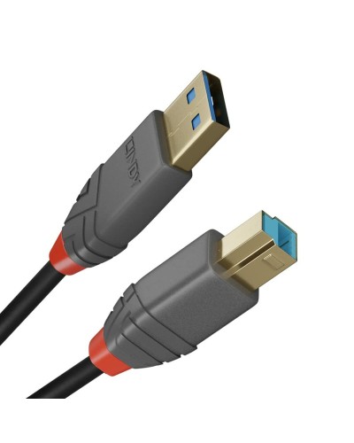 USB-kabel LINDY 36743 Svart 3 m