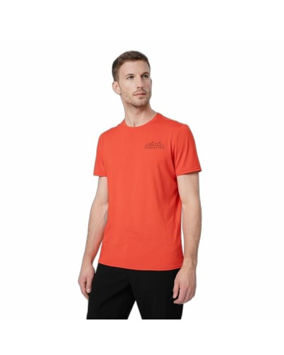 Heren-T-Shirt met Korte Mouwen 4F Fnk M209 Rood