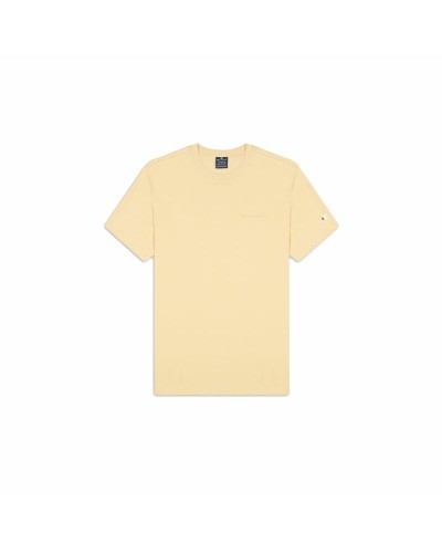 Champion Crewneck T-Shirt Herren Beige - Kurzärmlig Sportlich
