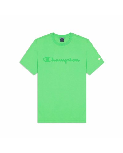 T-shirt med kortärm Herr Champion Crewneck Grön