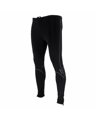 Joluvi Leggings Sportivi Uomo Fit-Lyc Nero - Termici, Traspiranti, Ideali Corsa

