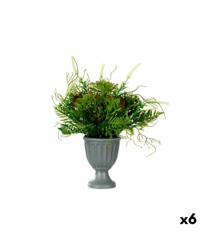Piante Decorative Calice in Plastica (6, 21x30 cm) - Ideali per Interni ed Esterni