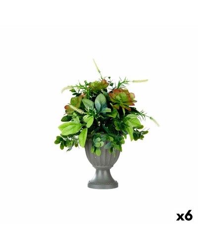 Koristekasvi Lasi Muovinen 25 x 36 x 25 cm (4 osaa)