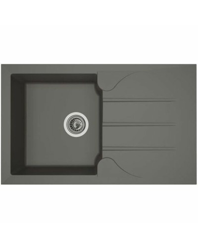 Lavello Cucina 1 Vasca Stradour con Scolapiatti Acciaio Inox
