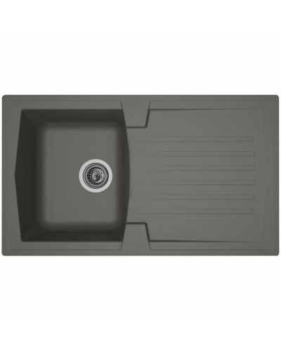 Lavello Cucina 1 Vasca Stradour Acciaio Inox con Scolapiatti