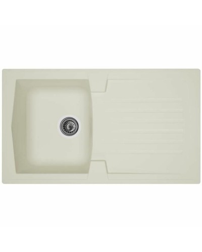 Kitchen Sink 1 Bowl with Drainer Stradour - Stainless Steel - Space Saving
