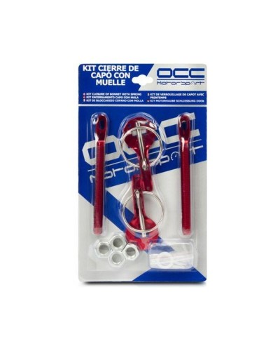 OCC Motorsport Fermeture Capot Rouge Bassin OCCRC001 - Racing & Tuning
