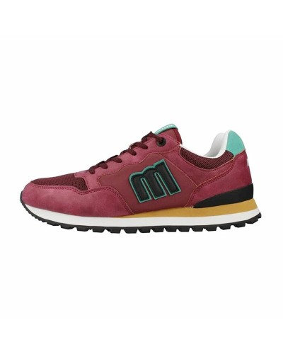 Chaussures casual homme Mustang Attitude Fable Rouge Bordeaux