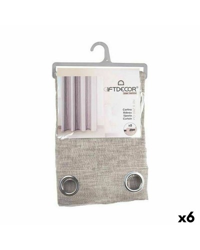 Gardin Brun 140 x 0,1 x 260 cm (6 antal)