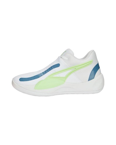 Zapatillas de Baloncesto para Adultos Puma Rise NITRO Blanco