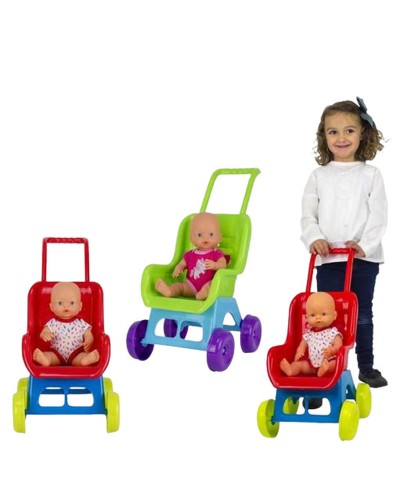 Chaise de Poupée 35cm - Chaise Jouet Enfant
