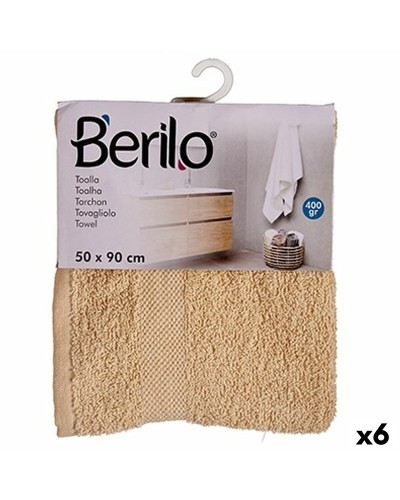Serviette de Bain en Coton Ultra Doux, Lot de 6, 50x90 cm
