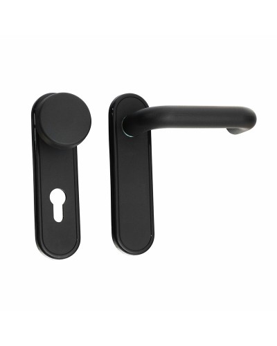 Cisa Set Poignées de Porte Coupe-Feu, 72 mm, Bronze Distingué
